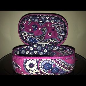 Vera Bradley jewelry case zip up